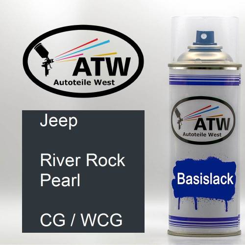 Jeep, River Rock Pearl, CG / WCG: 400ml Sprühdose, von ATW Autoteile West.